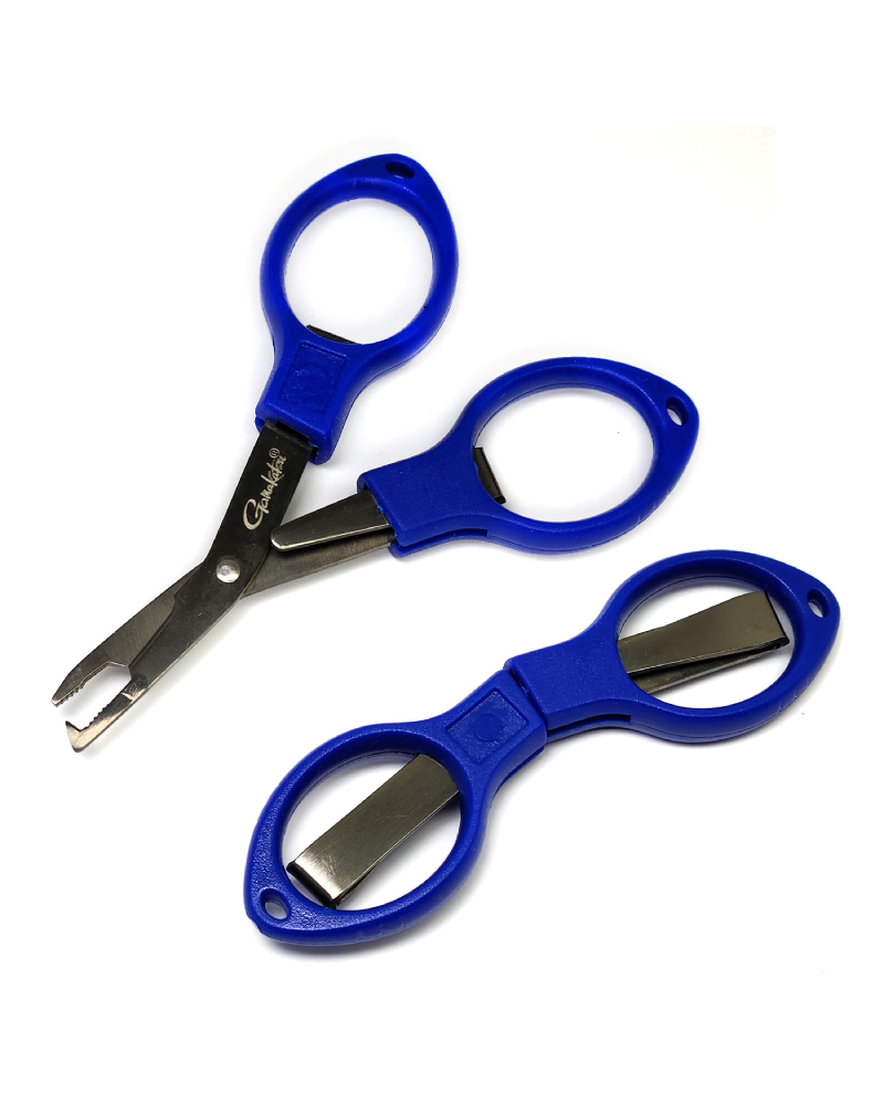 Gamakatsu Folding Braid Scissors with Split Ring Plier