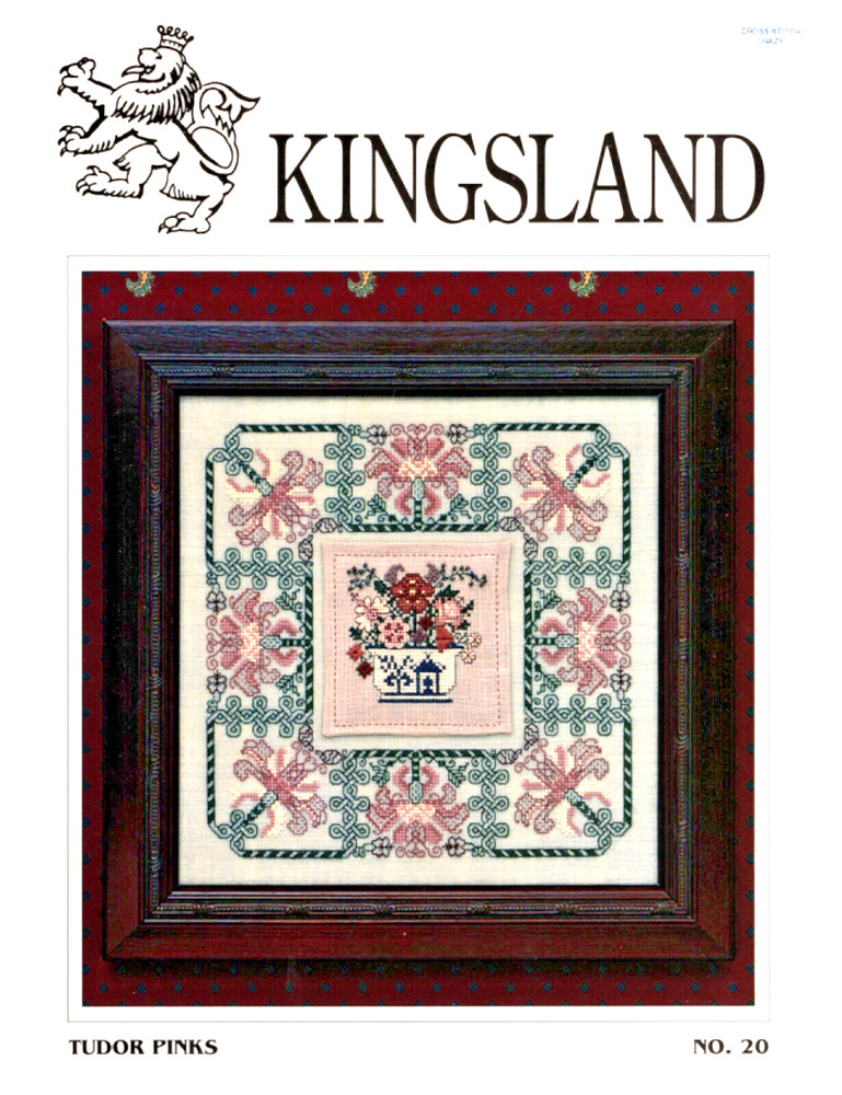TUDOR PINKS Kingsland Embroidery Pattern 20