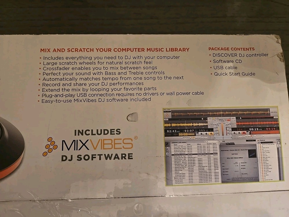 ION - Discover DJ - Computer Double Deck DJ System