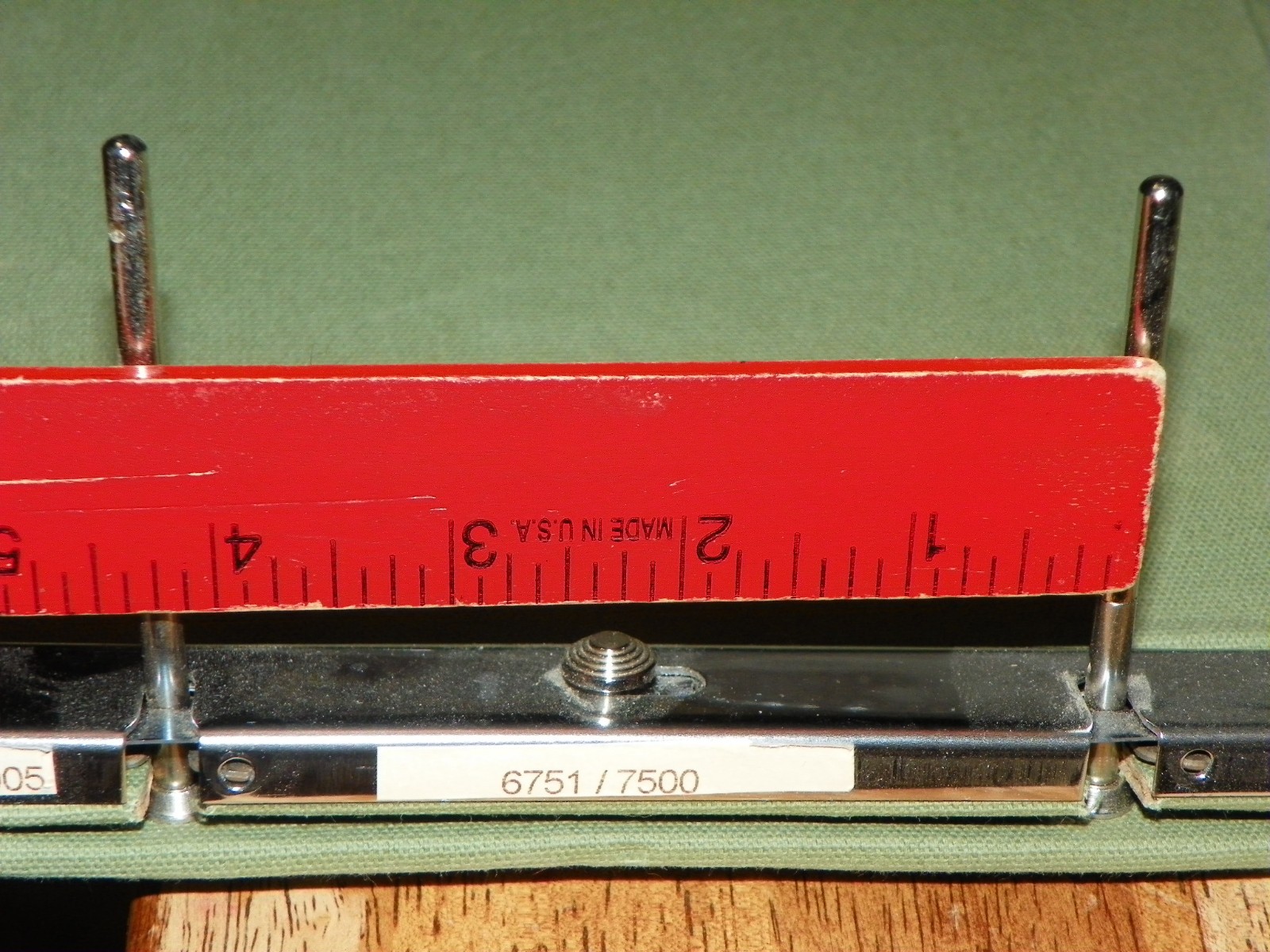 Lot of 2 Wilson Jones 278-27 Sectional Post Binder Canvas 11 x 8.5 GREEN 3" capa