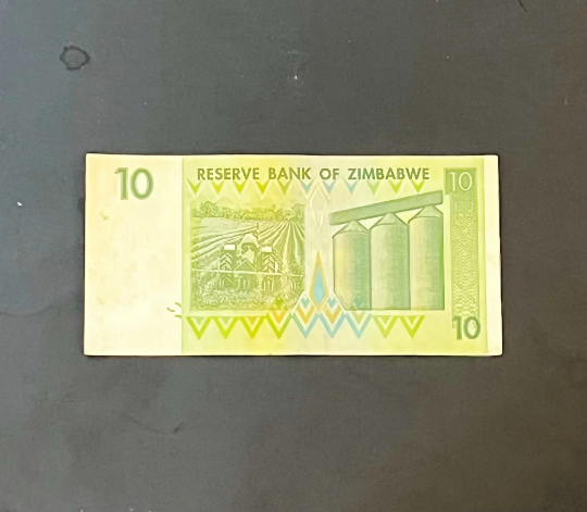 10 Dollar Zimbabwe CIR Banknote (2007) - 1 pc
