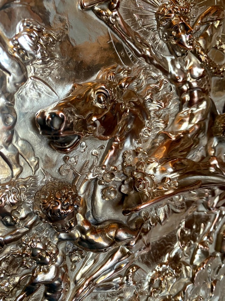 Elkington Silverplate Shield Charger