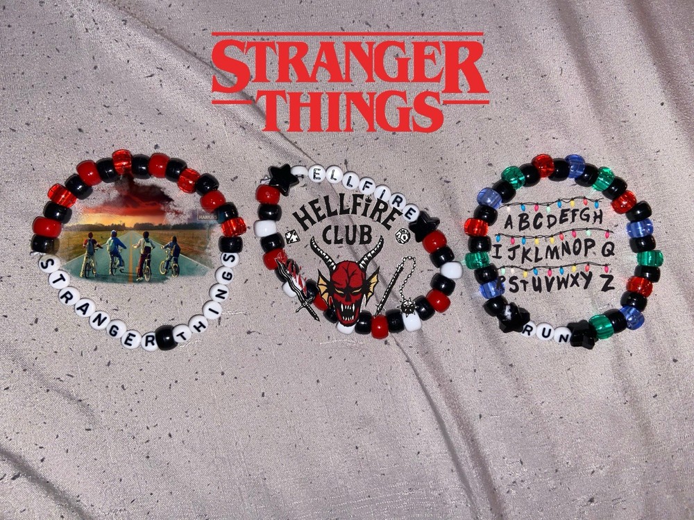 Stranger Things Single Kandi Bracelets Full Set