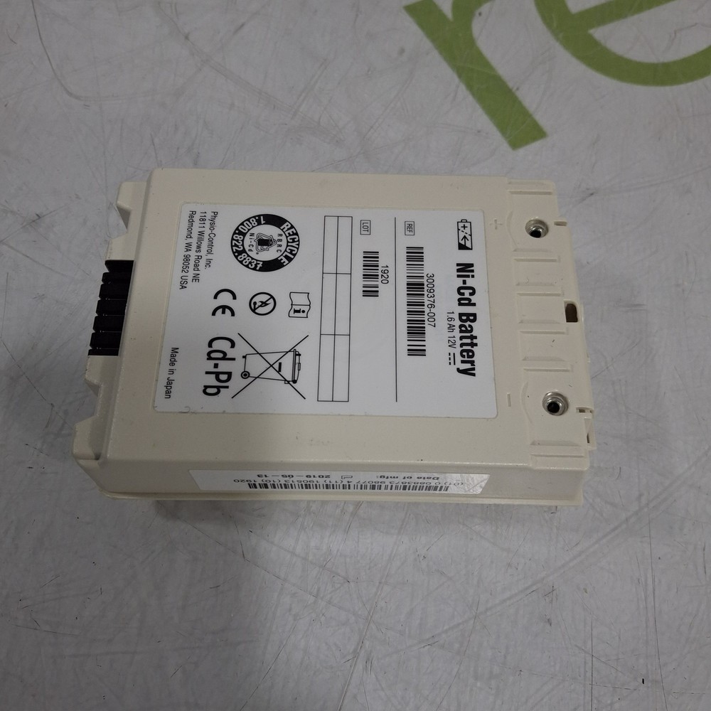 Physio-Control LifePak Ni-Cd Battery