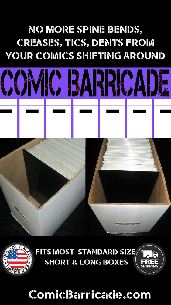 Comic Barricade 2 Pack Stabilize & Protect Comic Books New!