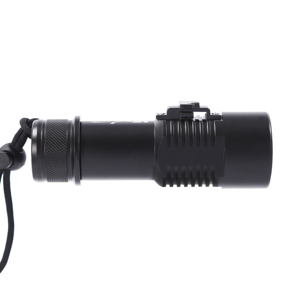 Submersible Flashlight, LED Dive Light, Waterproof Compact Bright Diving Torch