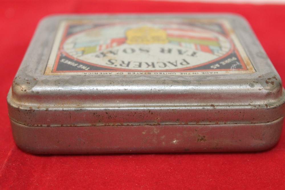 1930 PACKER'S TAR SOAP TIN