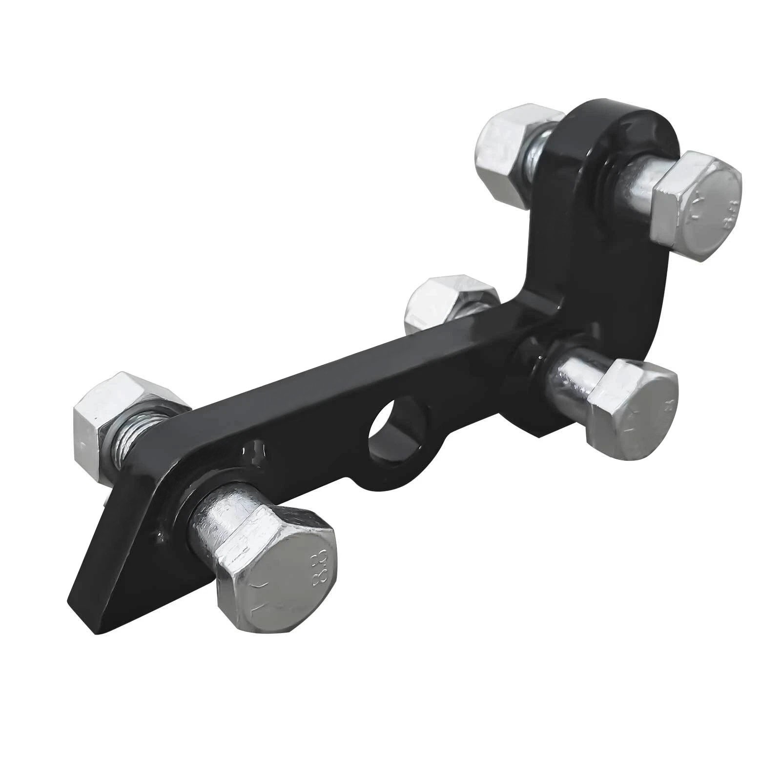 Single L-shaped bracket Part For Mini Excavator Three Holes Hydraulic Clip Thumb
