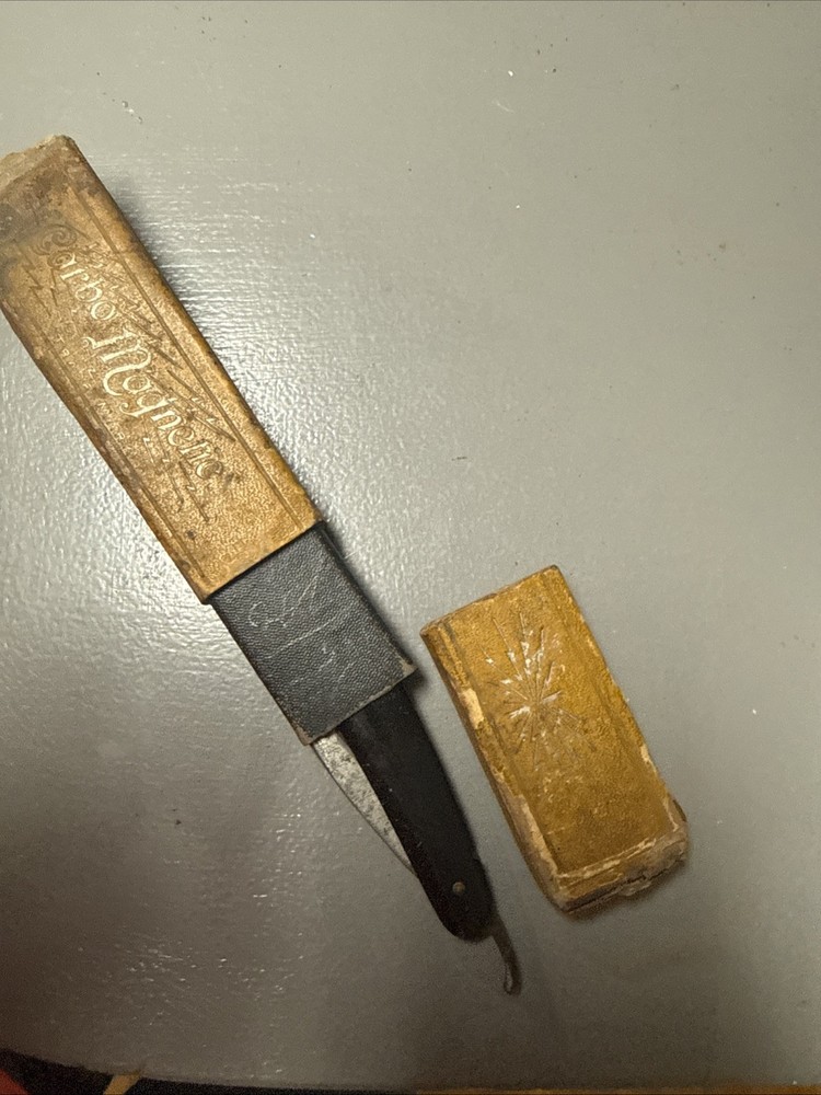 vintage straight razor
