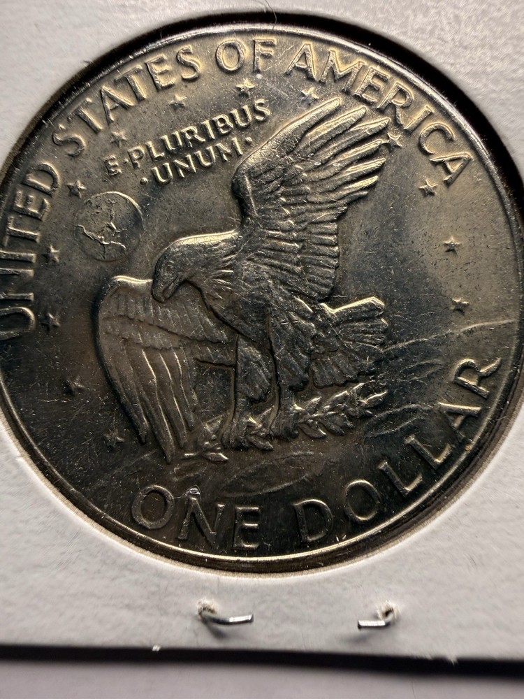 1977 P EISENHOWER IKE SILVER ONE DOLLAR COIN