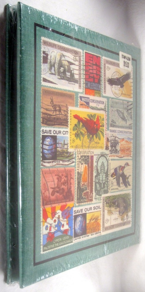 SEALED USPS STAMP ALBUM 1998 Post-Bound Expandable Acid Free 8 Pages AIC-098