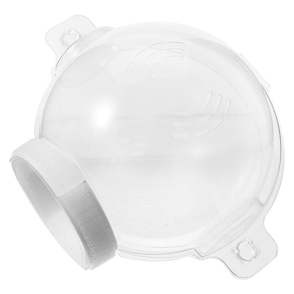 Adjustable Protective Hood Transparent Breathable Cat Muzzle Mesh Mask