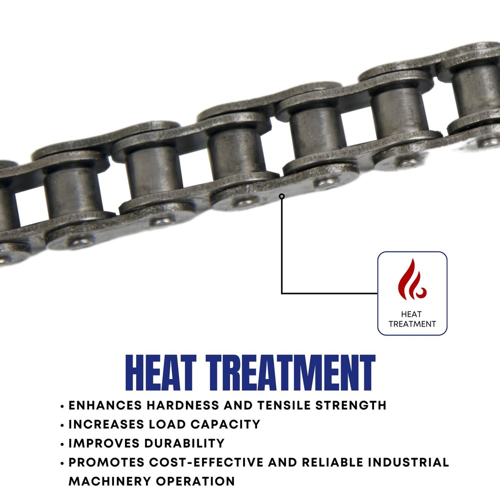 #41 Roller Chain 10 Feet with 2 Connecting Links