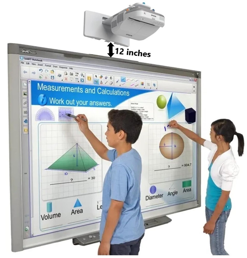 Interactive Whiteboard for Interactive Presentations and Lessons