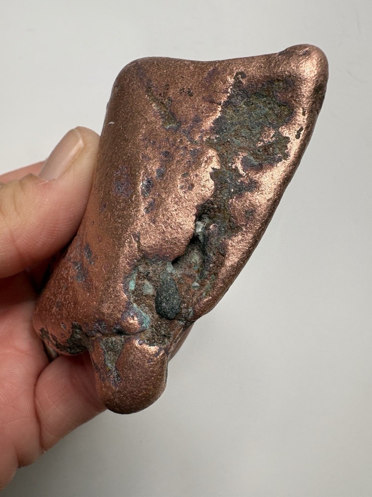 Pure Solid Native Michigan Float Copper Mineral Display Specimen Upper Peninsula