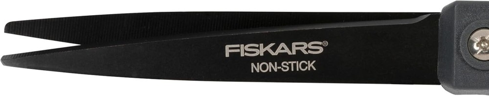 Fiskars 8" Comfort Grip Non-stick Titanium All Purpose Scissors - Stainless Stee
