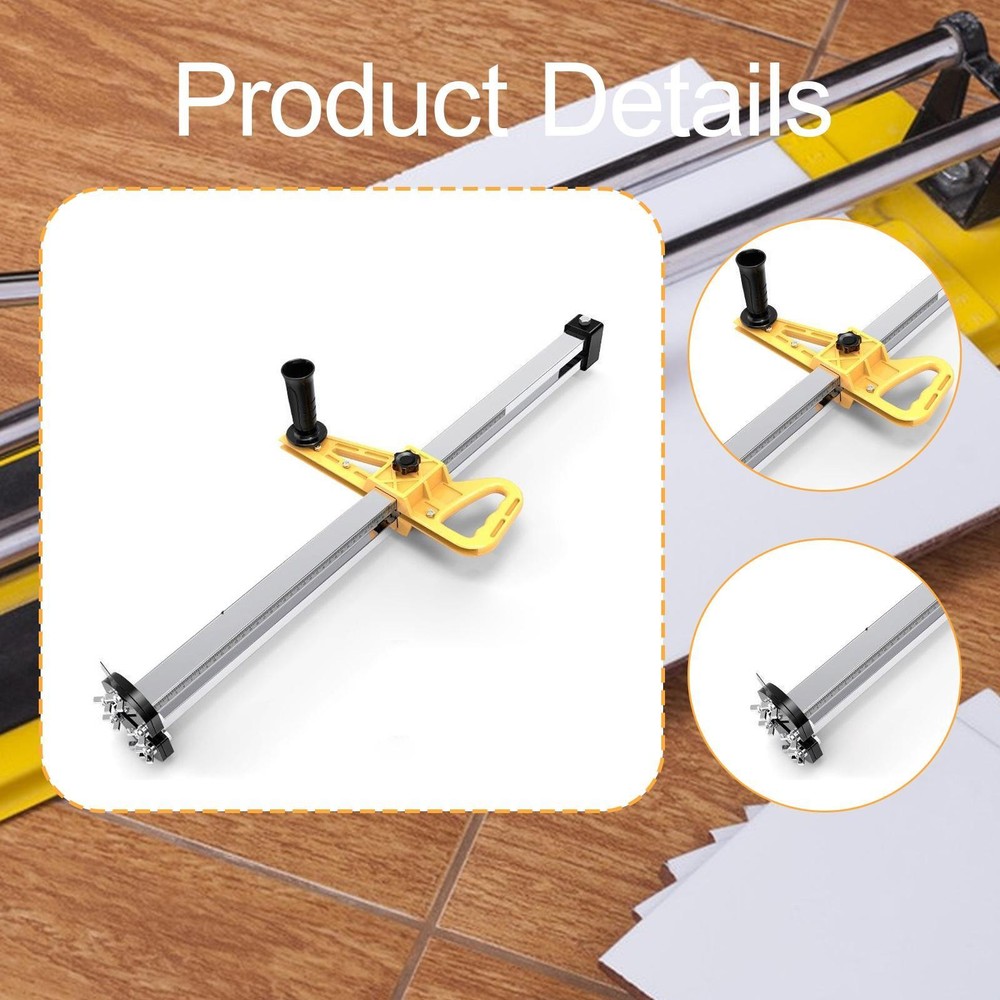Drywall Cutting Tool Double Handle with Measures Silent Drywall Cutter Tool