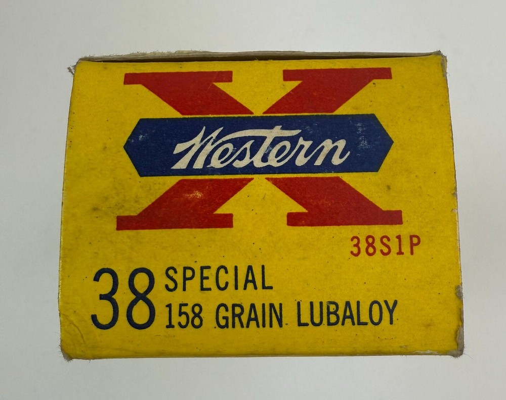 Vtg Western 38 Special Empty Box-Incl Insert