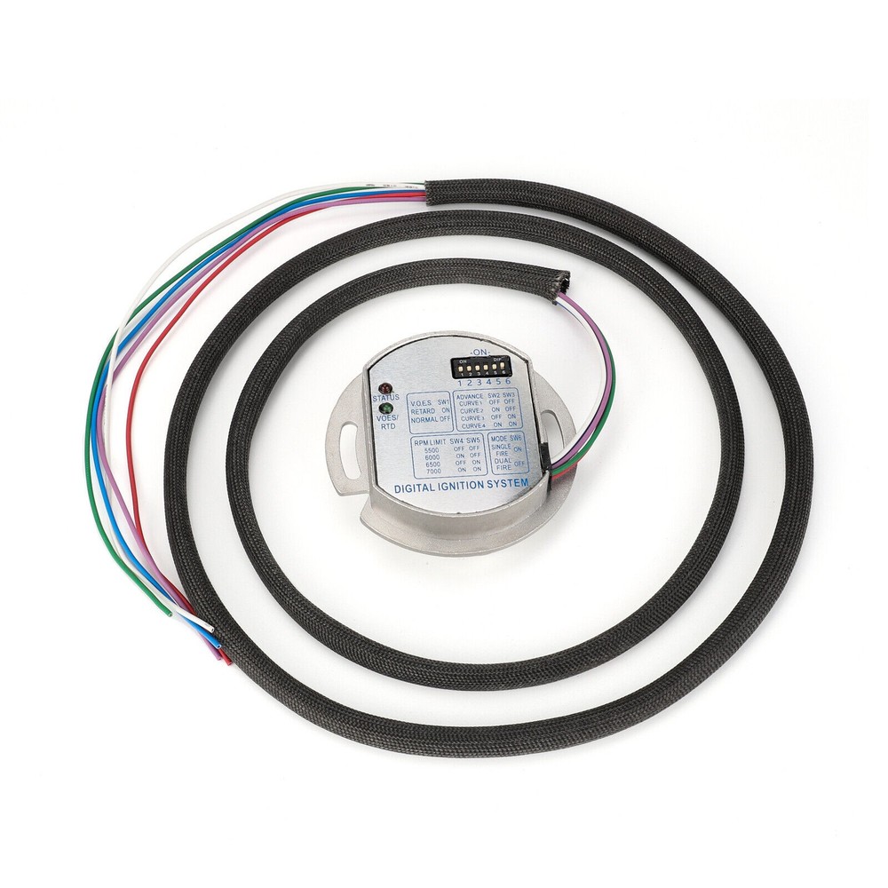 Programmable Single Fire Electronic Ignition Module For Harley Tour Glide 53-644