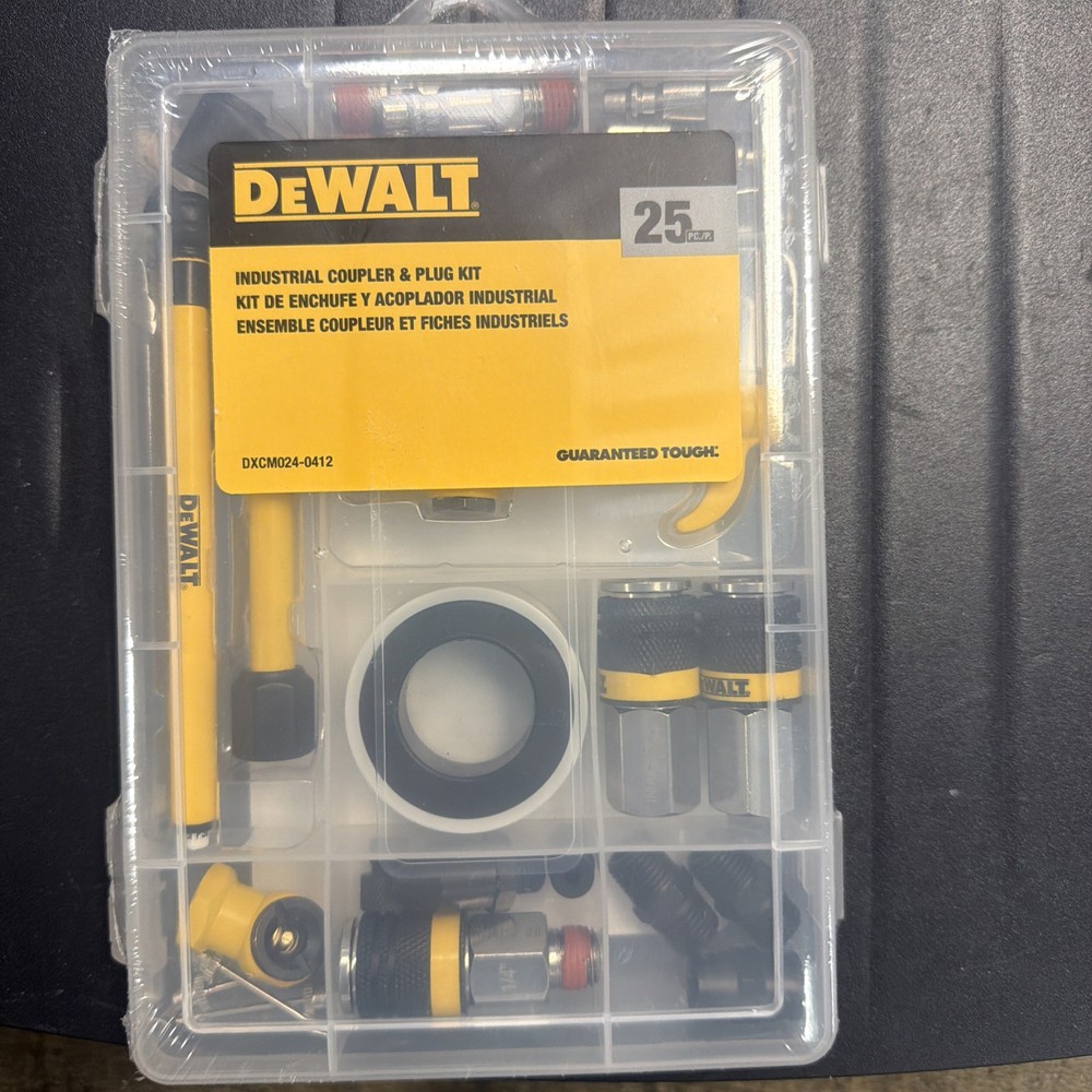 DEWALT 25-Piece Air Compressor Accessory Kit Pneumatic Tools Set