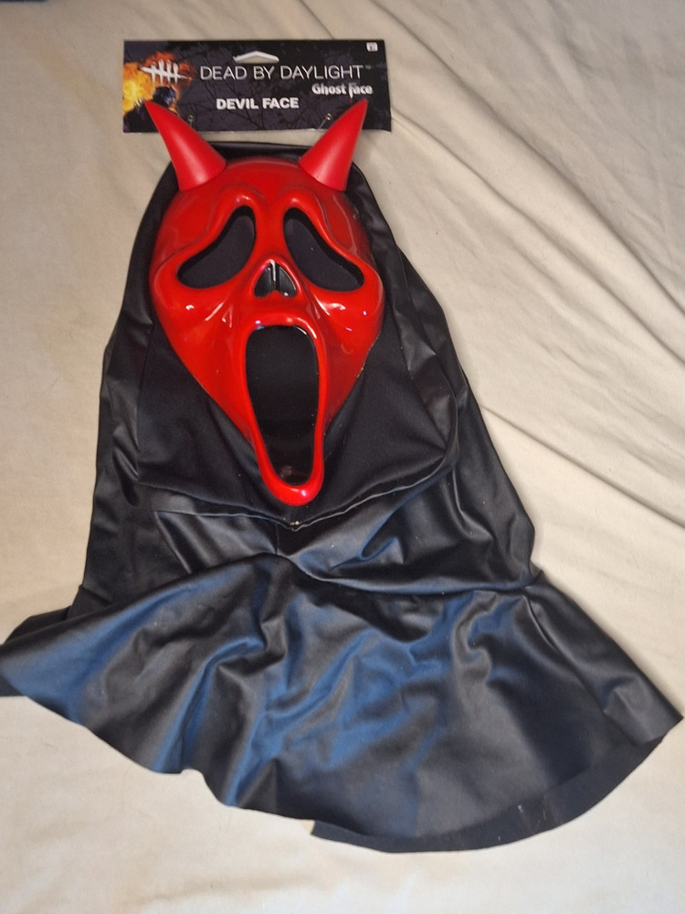 Dead By Daylight Devil Face Ghost Face Mask Scream Fun World