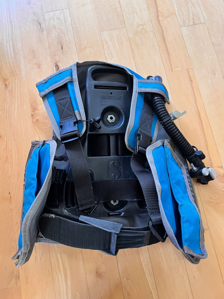 Scubapro Classic BCD.Size Small- Front Adjustable -Blue