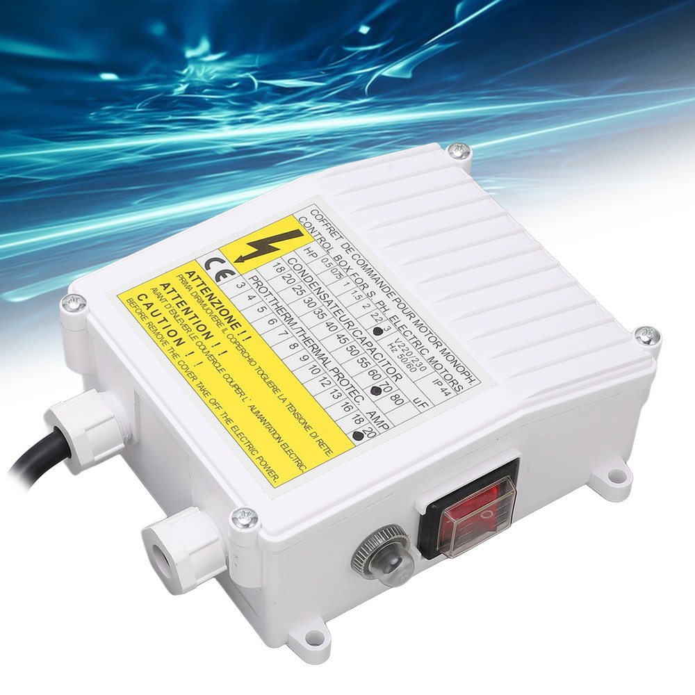 Deep Well Pump Control Box Household 3.0 Submersible Switch Controller 2.2