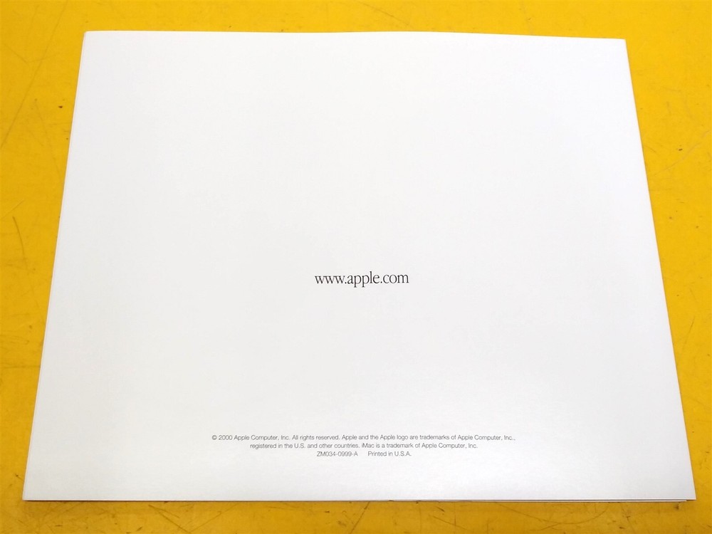 ⭐️⭐️⭐️⭐️⭐️ **NEW - OPEN BOX** iMac Setup & User's Guide Apple Manuals