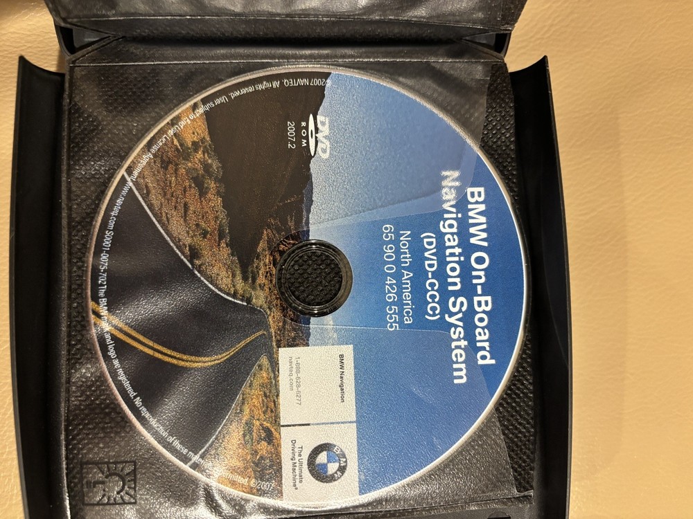 8 Disc BMW On-Board Navigation System CD DVD ROM Collection