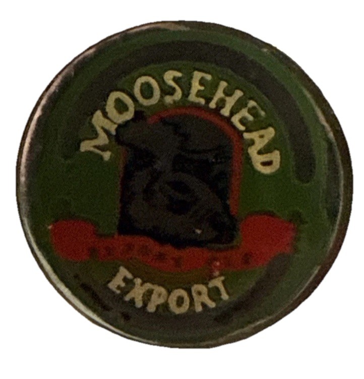 Moosehead Export Ale Vintage Lapel Pin