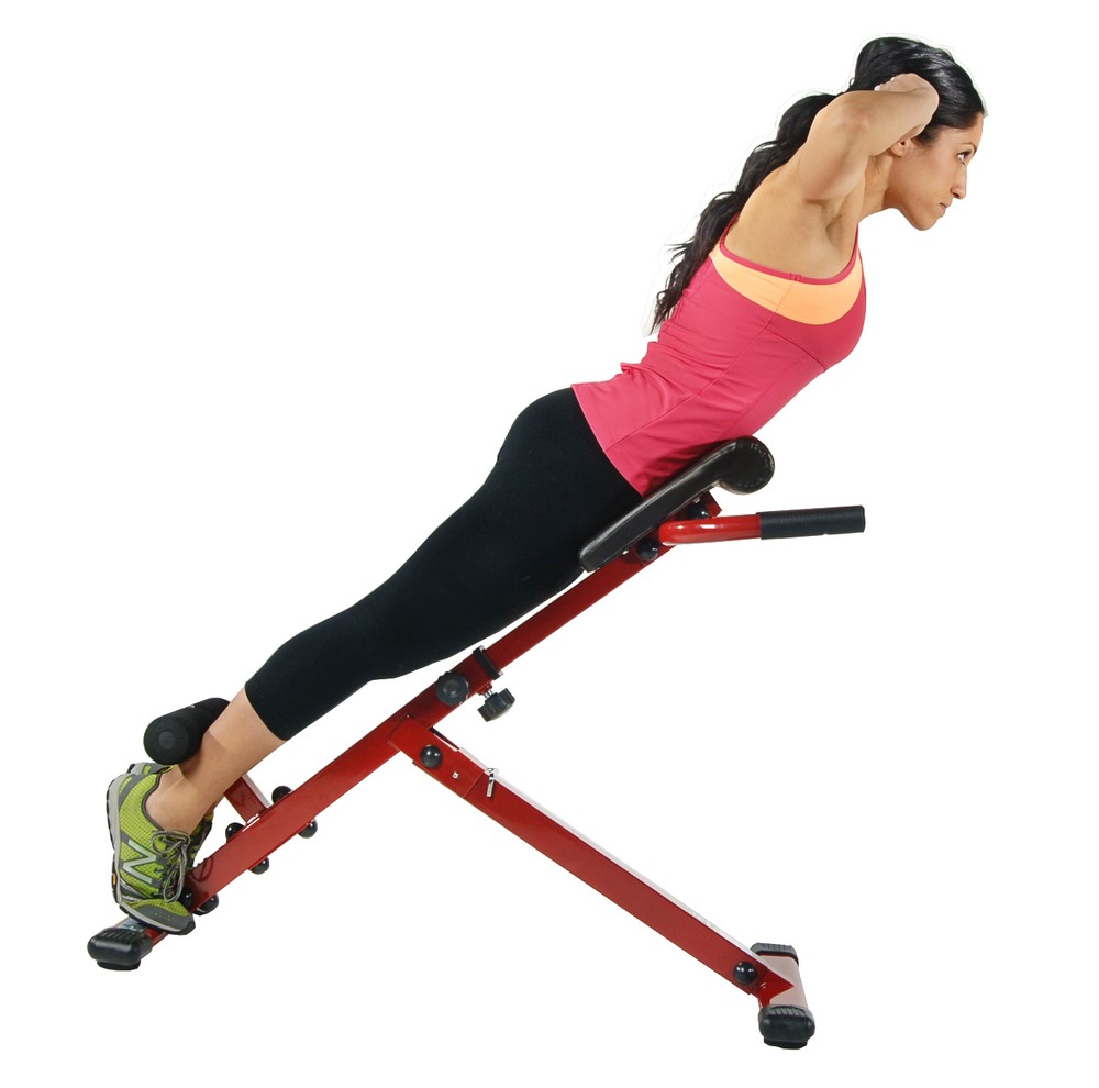 Stamina X HYPER BENCH Adjustable Abs Back Extension Exercise Roman Chair 20-2015