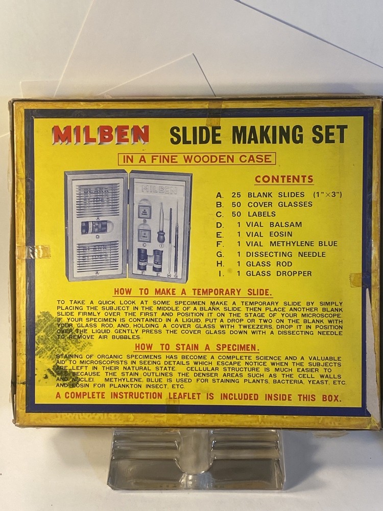 Milben Slide Making Set