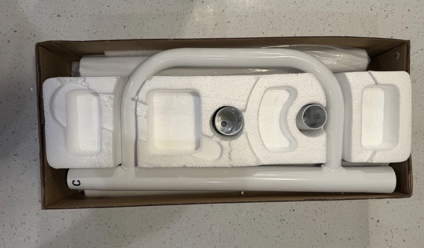 Wonder Pole Lite, Adjustable Floor to Ceiling Safety Grab Bar with Security Supp