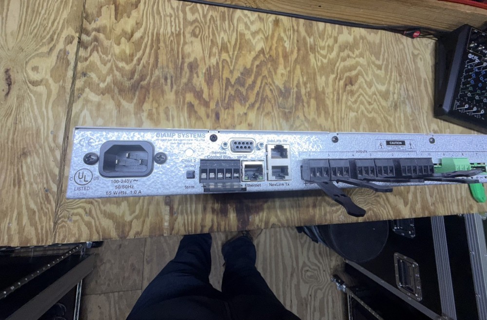 AUDIA FLEX BIAMP SYSTEM MODEL TI-2 DIGITAL AUDIO PROCESSOR