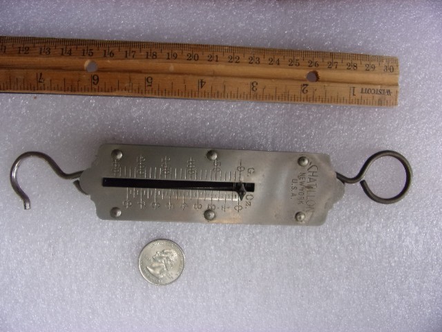 CHATILLON HANGING SCALE