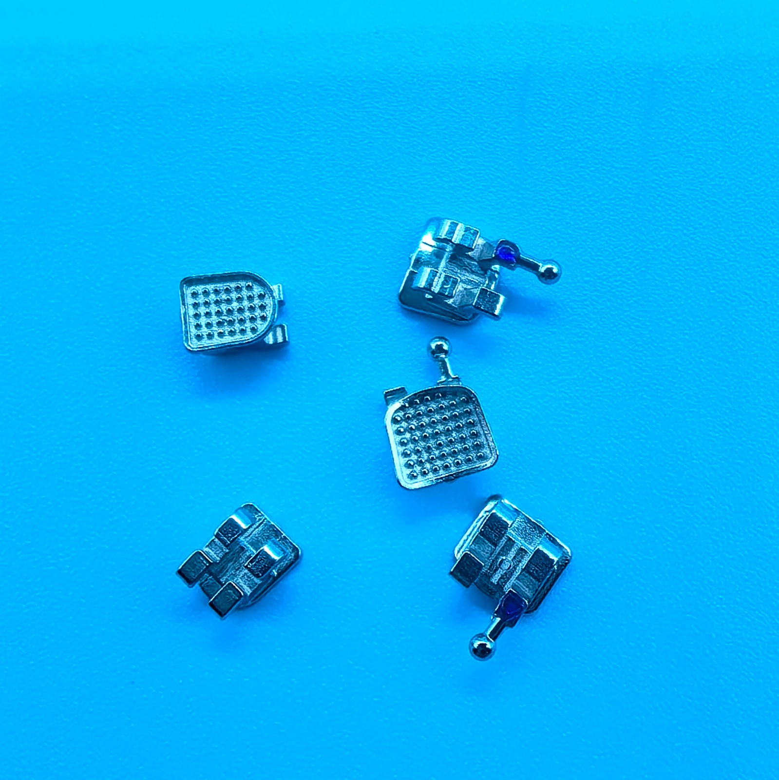 Dental Orthodontic Metal Brackets Braces Mini Roth Slot.022" Hooks 3-4-5 MIM