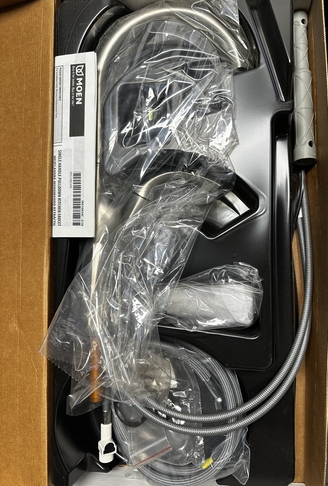 Moen Notch 1-Handle Pulldown Kitchen Faucet 9124SRS Stainless