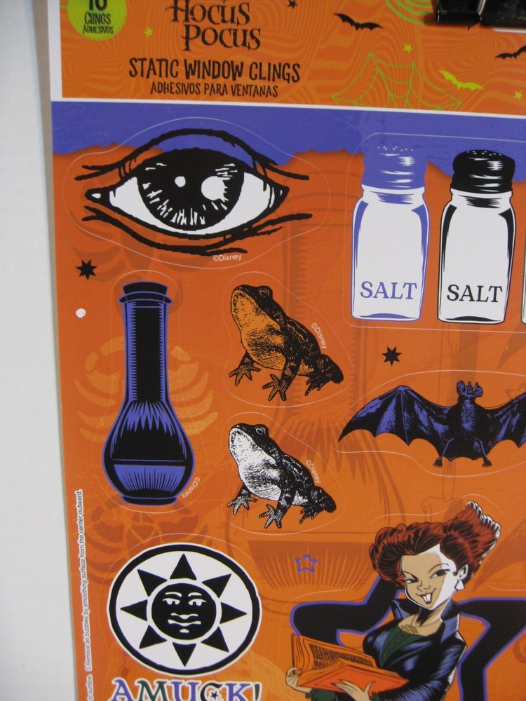 Hocus Pocus Window Clings/ Decals - 2022