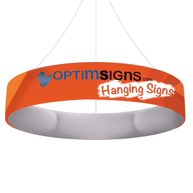 Customize Overhead Hanging Banner Trade Show Ceiling Sign Exhibition Display
