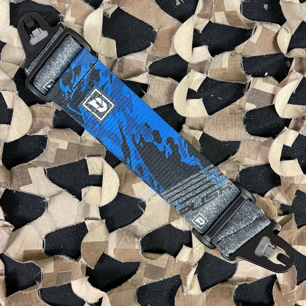 NEW Push Unite Goggle Strap - Blue Camo