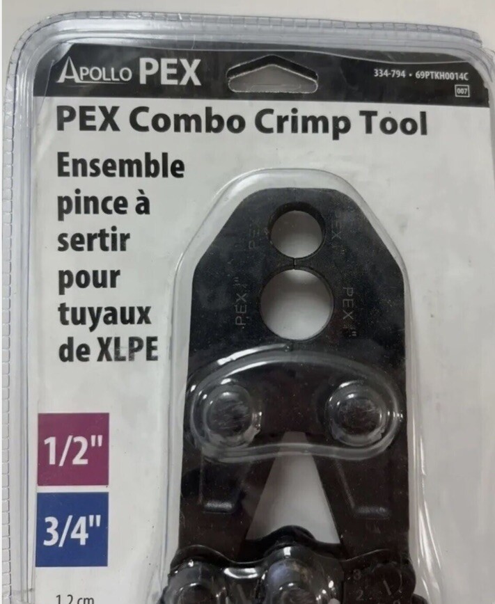 Apollo 69PTKH0014C PEX Combo Crimp Tool