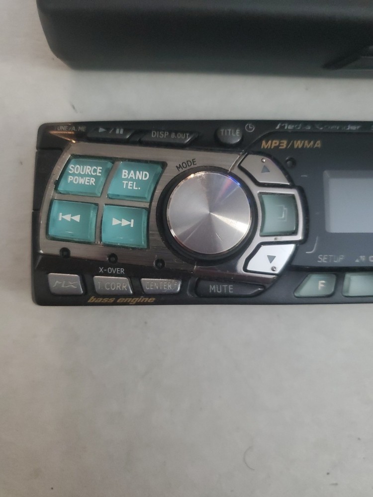 alpine CDA-9811 faceplate And Storage Box