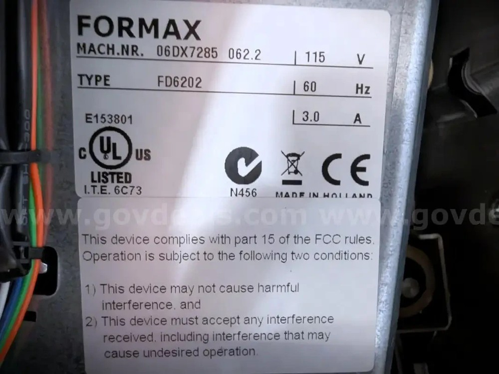 Formax Folder_Inserter - 6202 Series