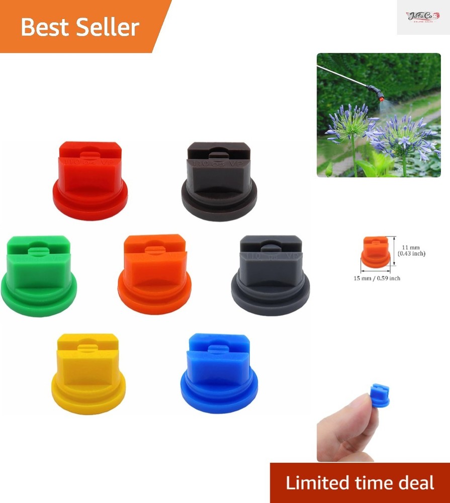 Precision 7Pcs Garden Spray Nozzle Set - Lightweight, Compatible & Efficient