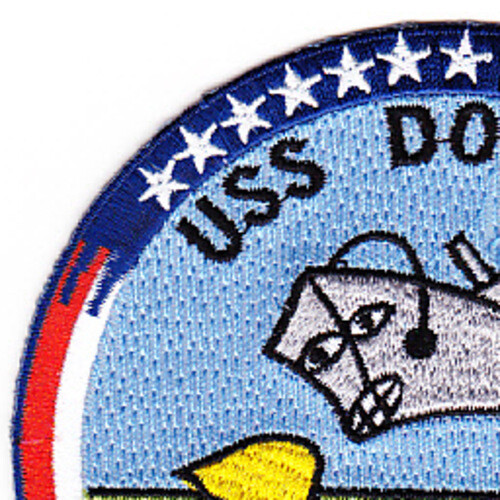 USS Dortch DD-670 Destroyer Ship Patch