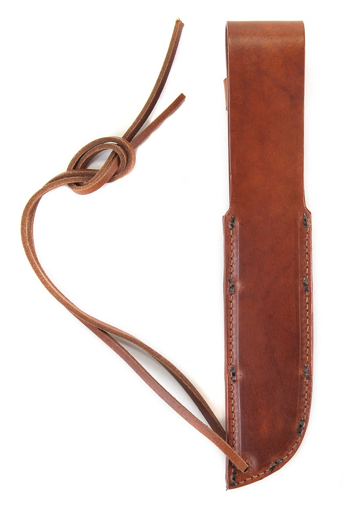 World War Two Era Brown Leather Sheath for US PAL RH 36 Fighting Knife