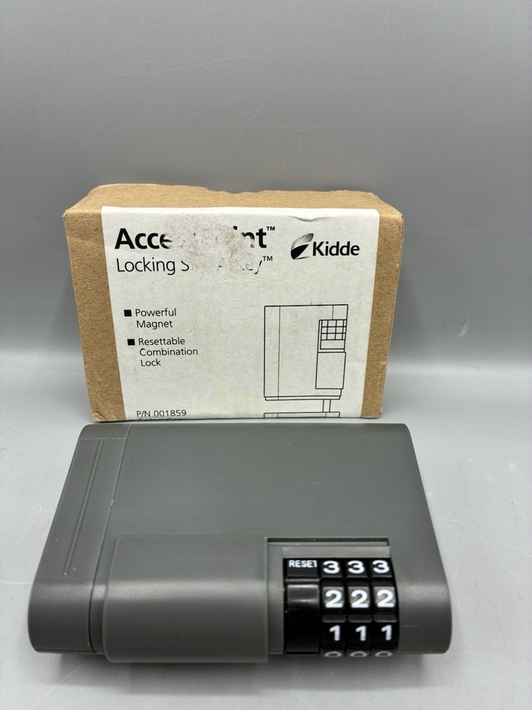 Kidde Access Point Locking Stor-A-Key magnetic key holder New Open Box