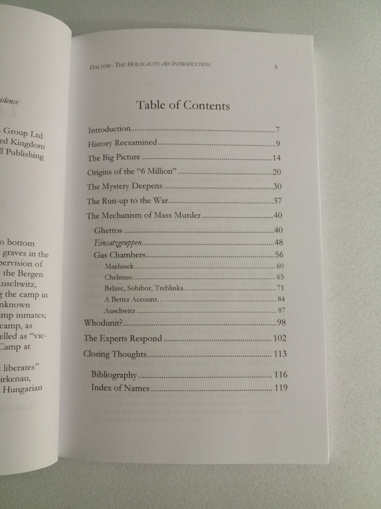 Holocaust: An Introduction by Thomas Dalton