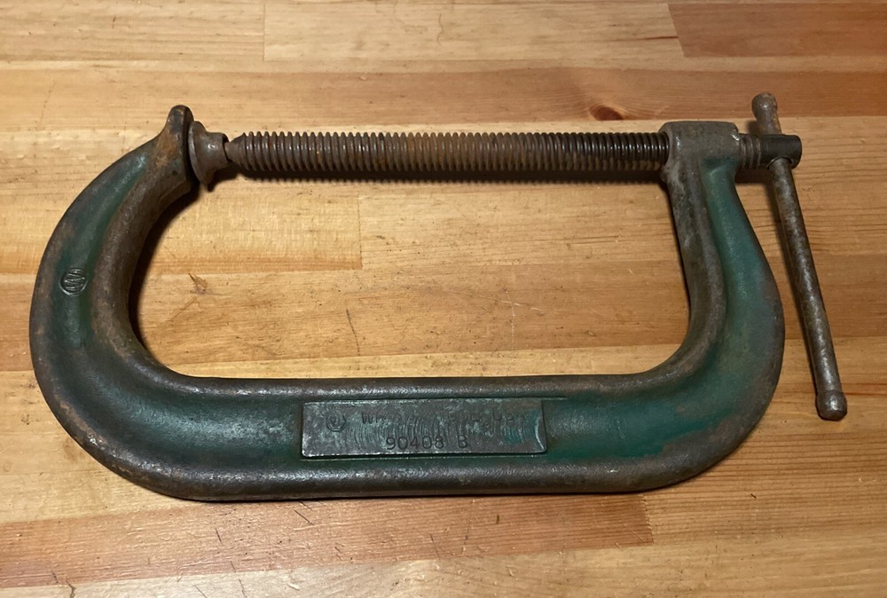 Wright Tool Co 8” C Clamp Heavy Duty 90408B
