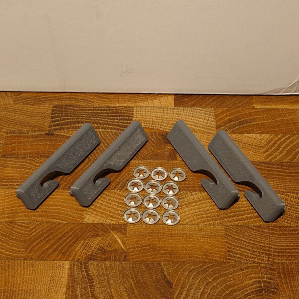 Rover SD1 Parcel Shelf Brackets - Reproduction Set - Grey